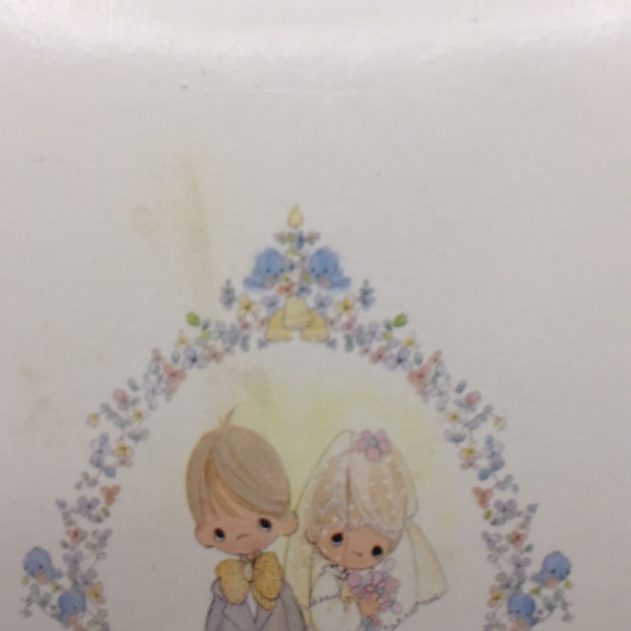 Precious Moments Bible Wedding Edition King James White Padded Cover - Picture 15 of 16